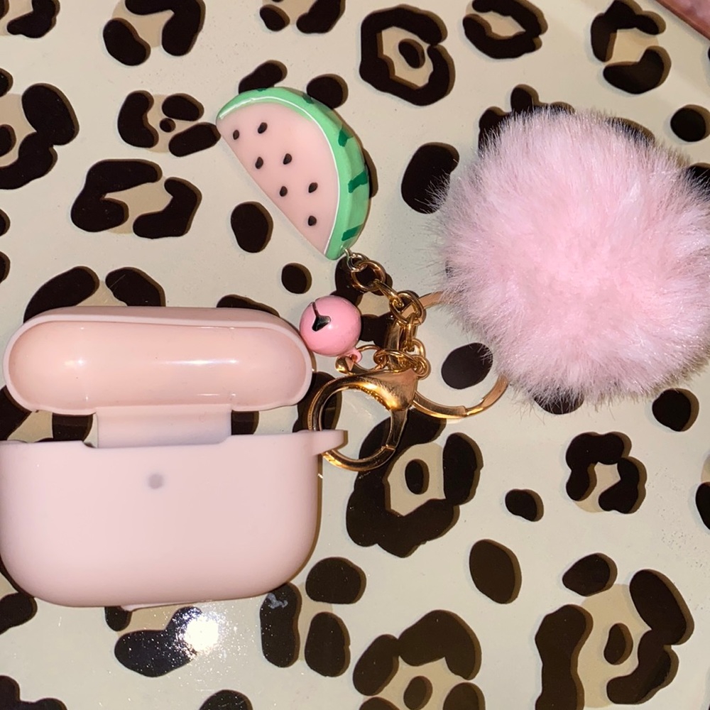Airpod case protector key chain